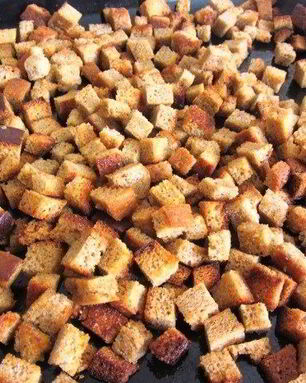 Сухарики в духовке