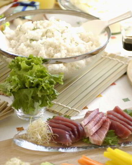 Рецепт суш-торта