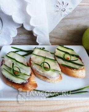 Английские сэндвичи с огурцом