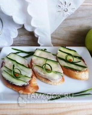Английские сэндвичи с огурцом