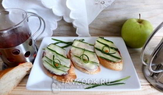 английские сэндвичи с огурцом