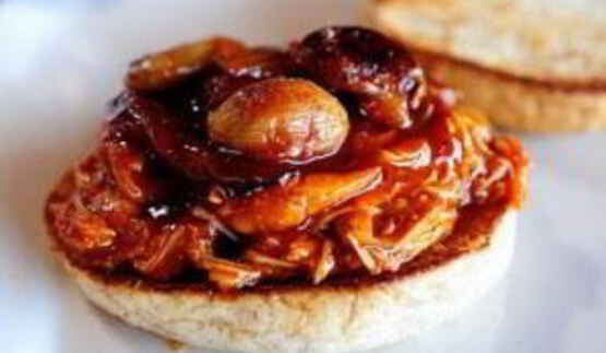 куриный сэндвич барбекю