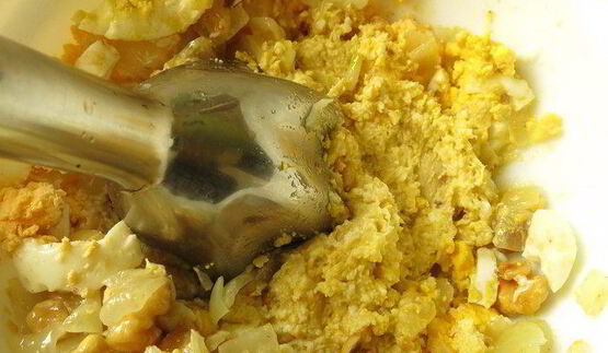 сэндвич с яичным паштетом