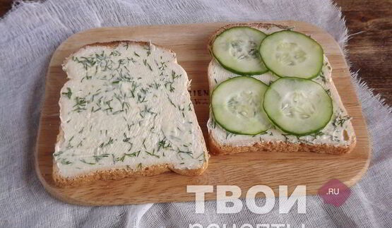 сэндвичи с креветками