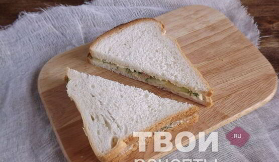 сэндвичи с креветками