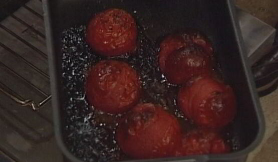 сэндвичи с курицей, помидорами и перцем