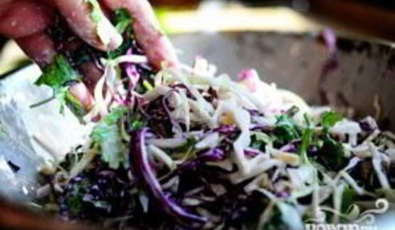 сэндвичи со свининой и капустой