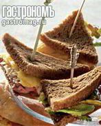 Тапас из веганского сэндвича рубена