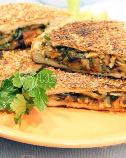 Рецепт вегетарианского сэндвича