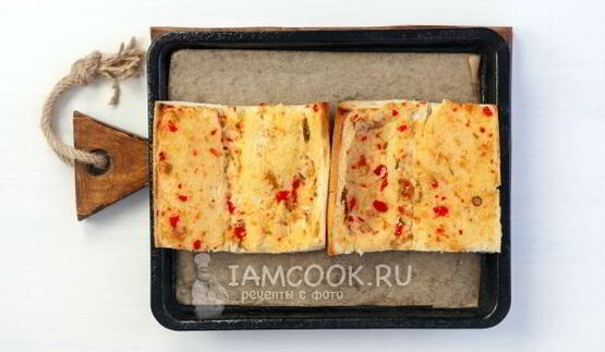 вьетнамский сэндвич бан ми с курицей