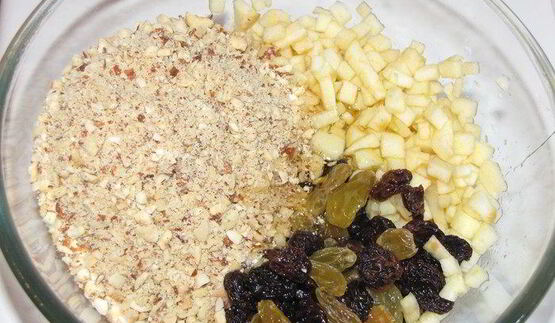 бельгийские тарталетки с фруктово-ореховой начинкой