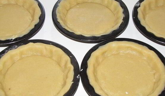 бельгийские тарталетки с фруктово-ореховой начинкой