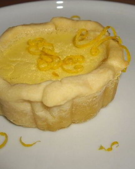 Рецепт лимонной тарталетки