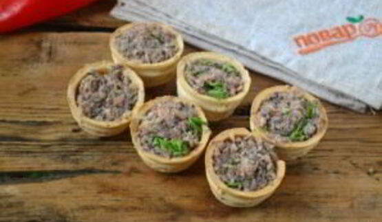 новогодние тарталетки петушки