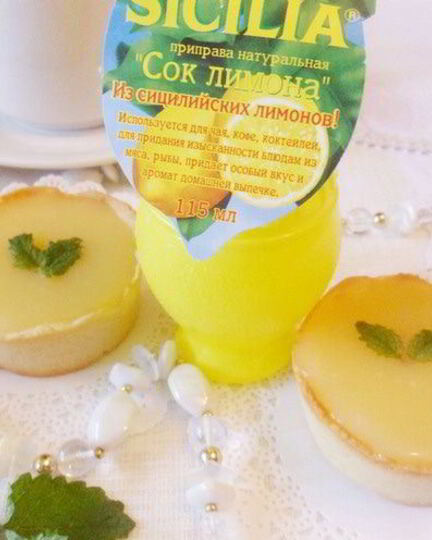 Рецепт песочных тарталеток с лимонным кремом