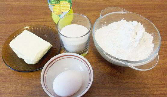 песочные тарталетки с лимонным кремом