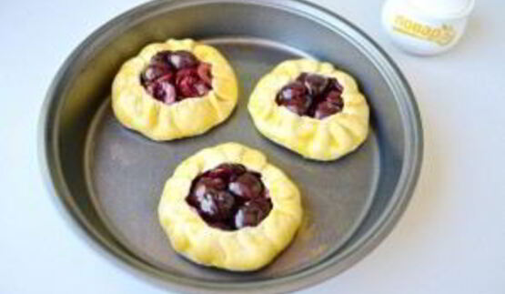 тарталетки с черешней