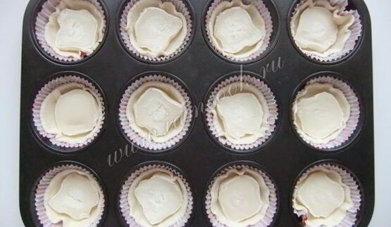 тарталетки с козьим сыром и медом