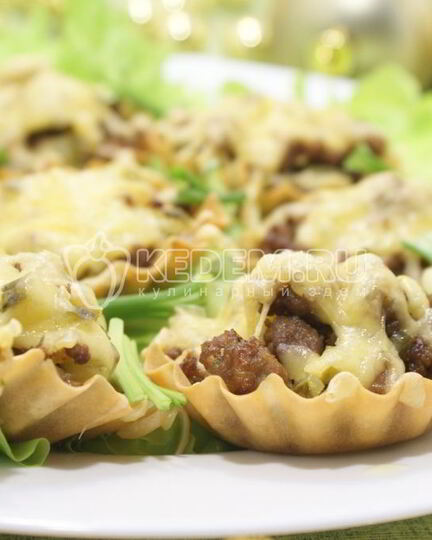 Рецепт тарталеток с начинкой новогодний сюрприз