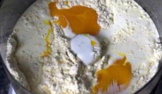 тарталетки с ревенем