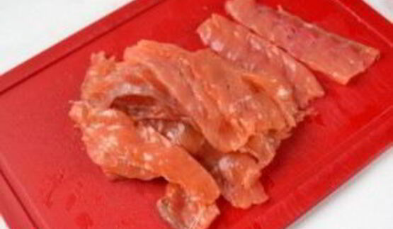 тарталетки с семгой и сыром