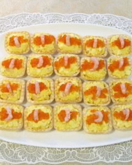 Рецепт тарталеток закусочных
