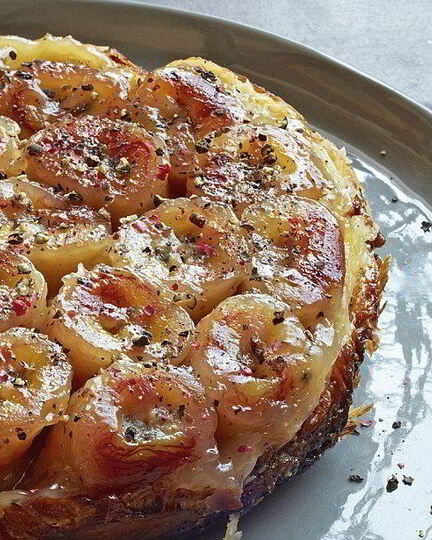 Рецепт бананового тарта татен