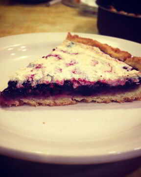 Черничный тарт