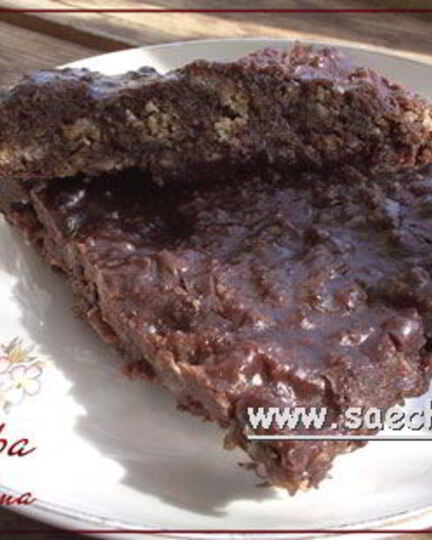 Рецепт хрустящего шоколадного тарта