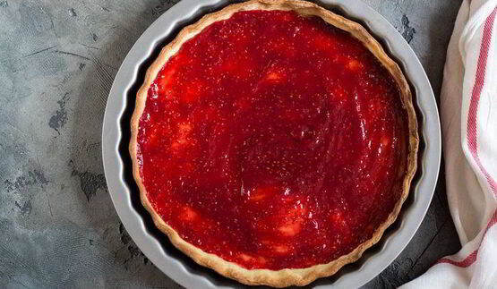 клубничный тарт