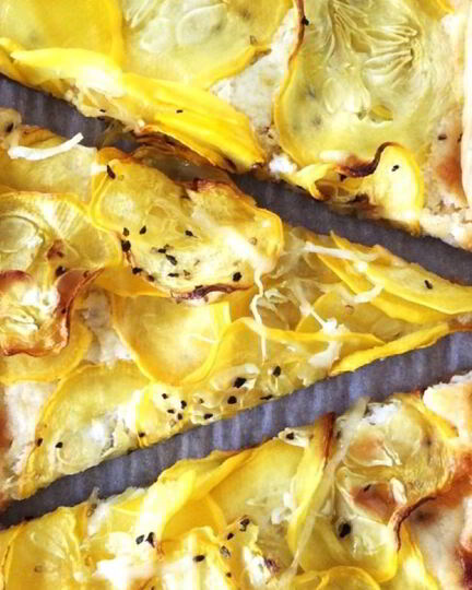 Рецепт легкого овощной тарт с сыром