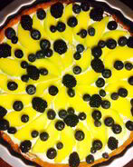 Манговый тарт с маскарпоне