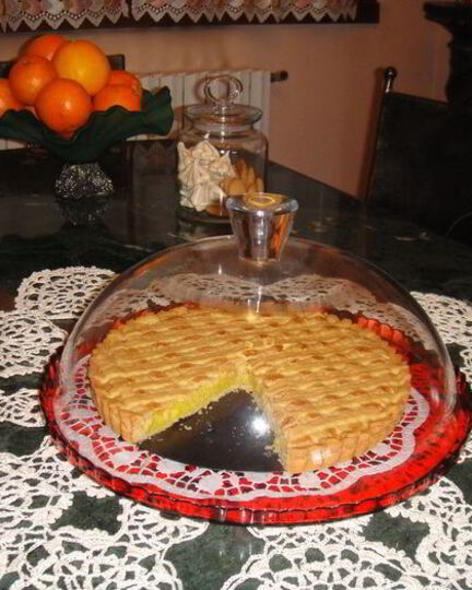 Рецепт нежного песочного тарта с лимонным кремом