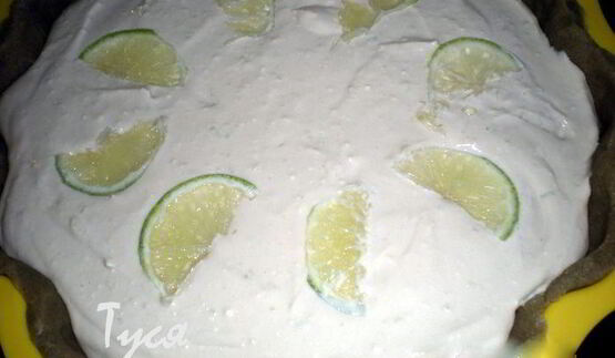 ржаной тарт с апельсином и бананом