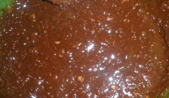 шоколадно-грушевый тарт