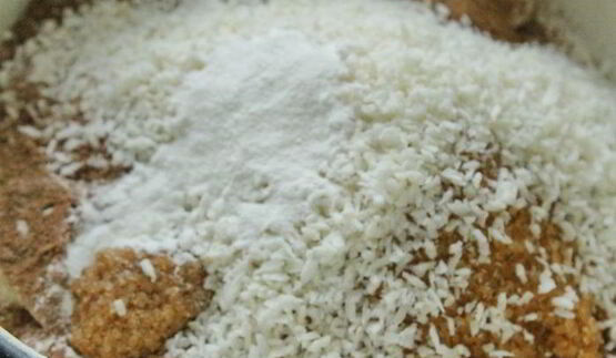 шоколадно-кокосовый тарт