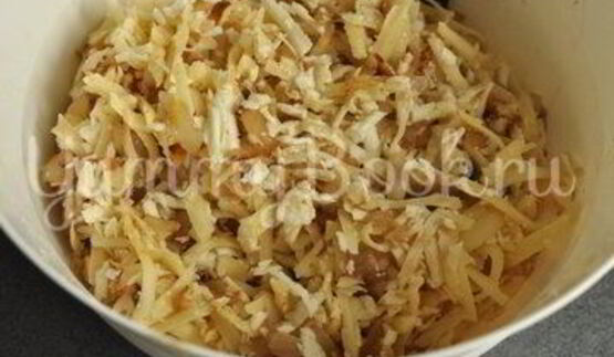 сырный тарт с луком