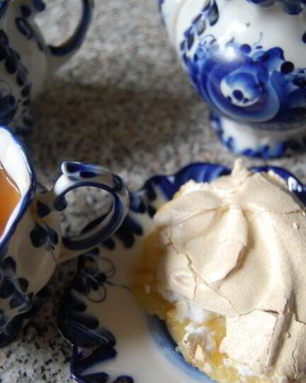 Рецепт тарта лимонное безумие под безе