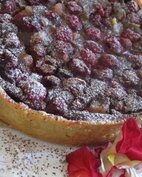 Тарт Малиново-грушевый перезвон