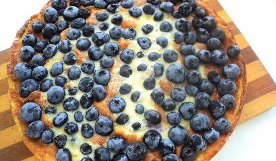 тарт с голубикой