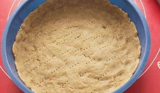 тарт с капустой и перепелиными яйцами