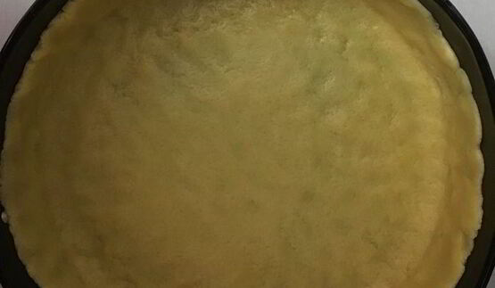 тарт с клюквой в сметанной заливке