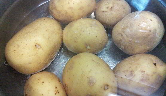 тарт с лососем и картофелем