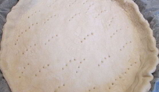 тарт с лососем и овощами