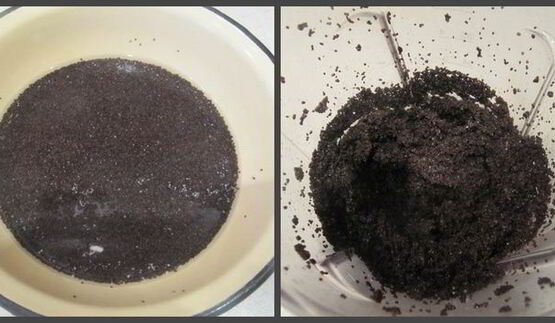 тарт с маком, творогом и яблоками