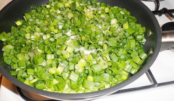 тарт с зеленым горошком