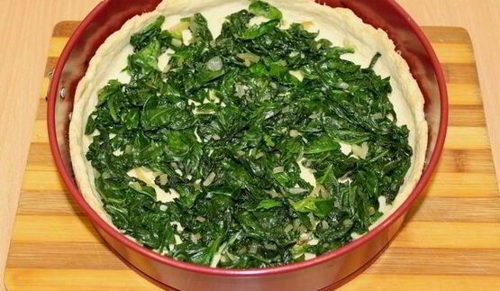 тарт со шпинатом