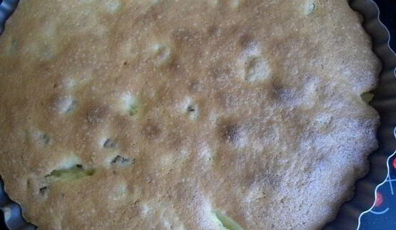 тарт татен с тыквой и яблоком