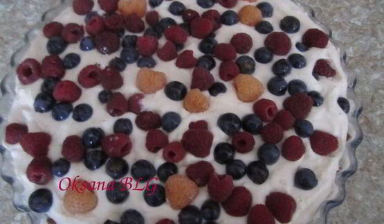 тарт ягодно-творожный