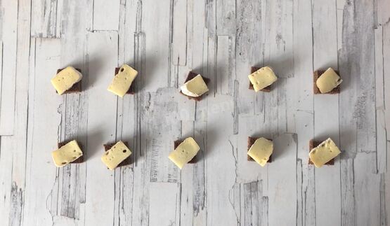 тартинки с виноградом